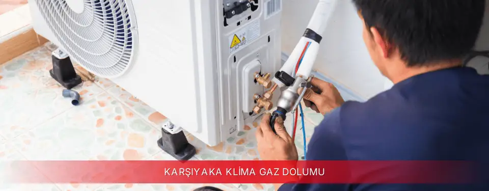 Karşıyaka İlçemi ECA Klima Gaz Dolumu